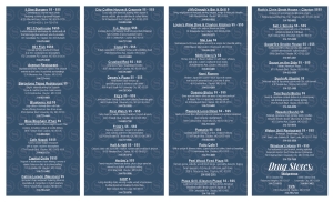 Hotel Restaurant Guide Brochure