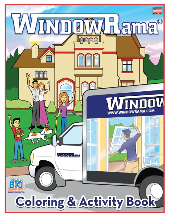 WindowRama Imprint Coloring Books